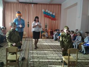 Праздник 23 февраля в МБДОУ Детский сад № 72